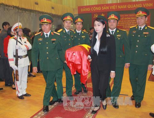 Truy điệu các liệt sỹ hy sinh tại nước bạn Lào ảnh 1
